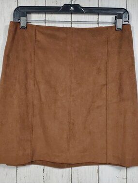 Abercrombie & Fitch Vegan Suede Skirt XL